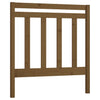 Bed Headboard Honey Brown 95x4x100 cm Solid Wood Pine