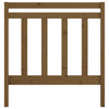 Bed Headboard Honey Brown 95x4x100 cm Solid Wood Pine