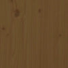 Planter Honey Brown 178.5x44x75 cm Solid Wood Pine
