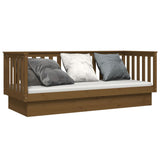 Day Bed Honey Brown 90x190 cm Solid Wood Pine