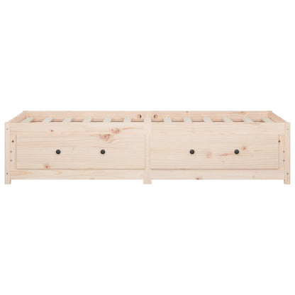 Day Bed without Mattress 90x200 cm Solid Wood Pine