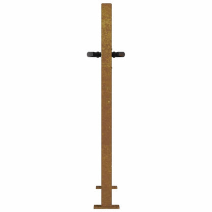 Garden Gate 100x75 cm Corten Steel Tree Design