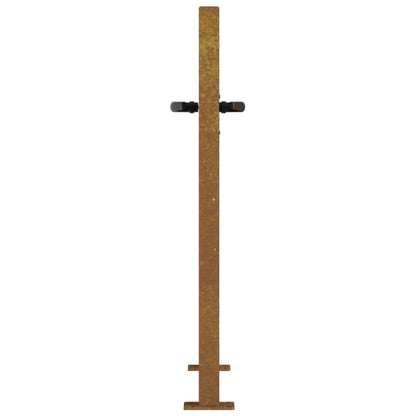 Garden Gate 100x100 cm Corten Steel Tree Design