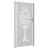 Garden Gate 105x205 cm Corten Steel Tree Design