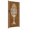 Garden Gate 105x205 cm Corten Steel Tree Design