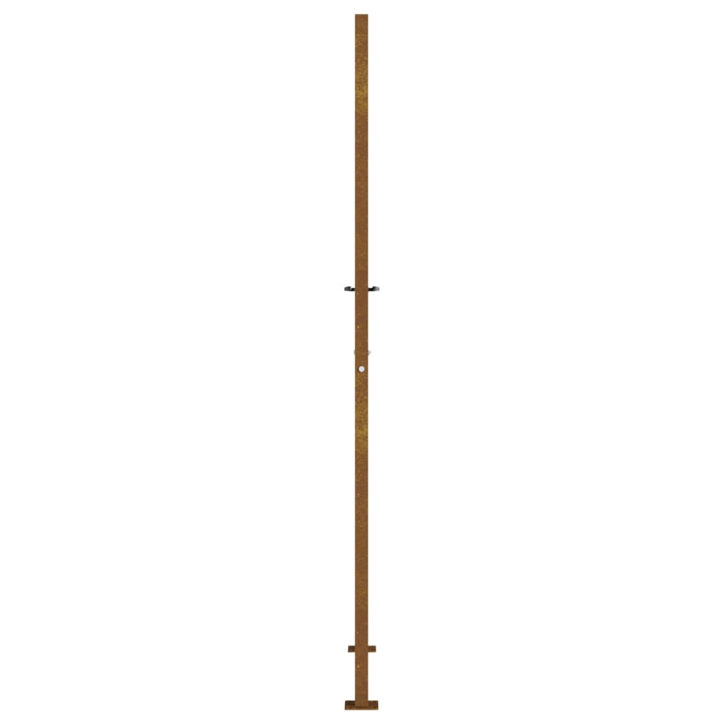 Garden Gate 105x205 cm Corten Steel Tree Design
