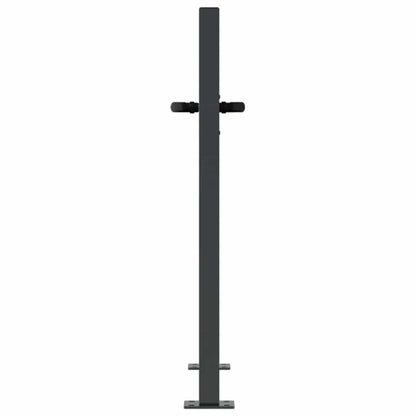 Garden Gate Anthracite 100x100 cm Steel Grass Design