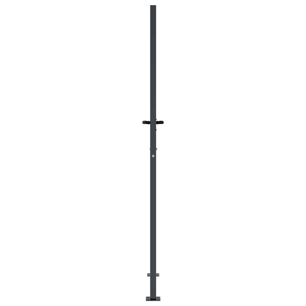 Garden Gate Anthracite 100x175 cm Steel Grass Design
