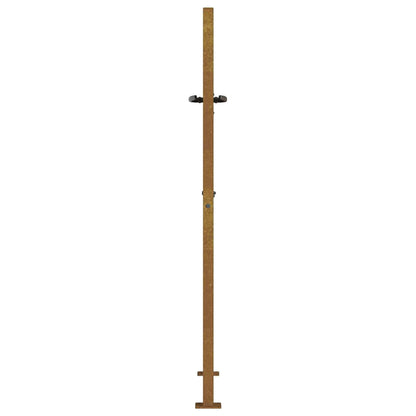 Garden Gate 100x125 cm Corten Steel Grass Design