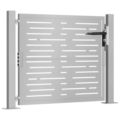 Garden Gate 100x75 cm Corten Steel Square Design