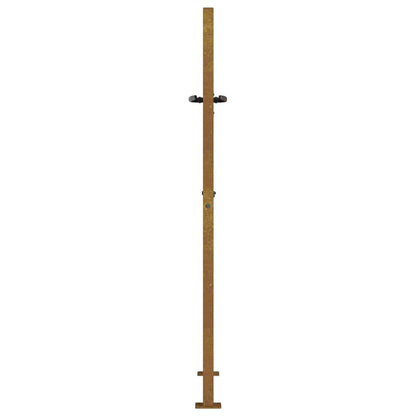 Garden Gate 100x125 cm Corten Steel Square Design