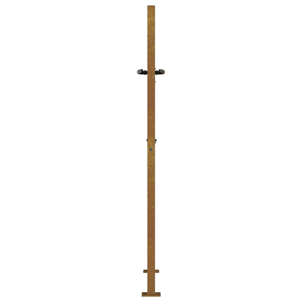 Garden Gate 100x150 cm Corten Steel Square Design