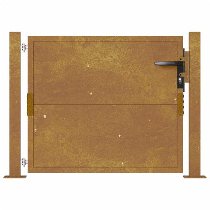 Garden Gate 100x75 cm Corten Steel