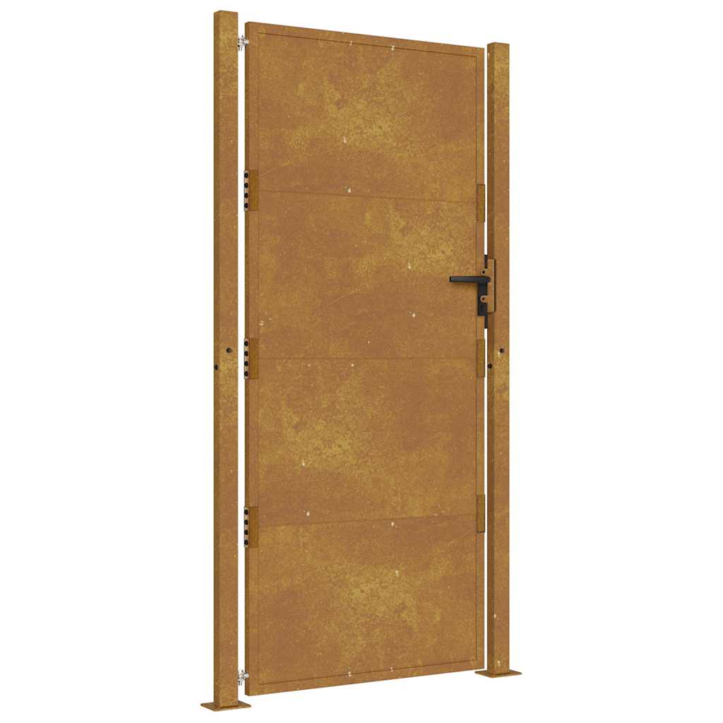 Garden Gate 100x175 cm Corten Steel