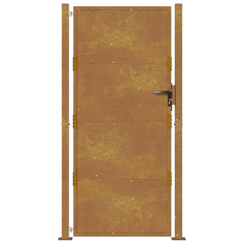 Garden Gate 100x200 cm Corten Steel
