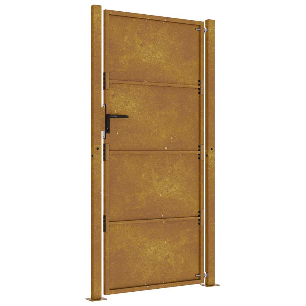 Garden Gate 100x200 cm Corten Steel