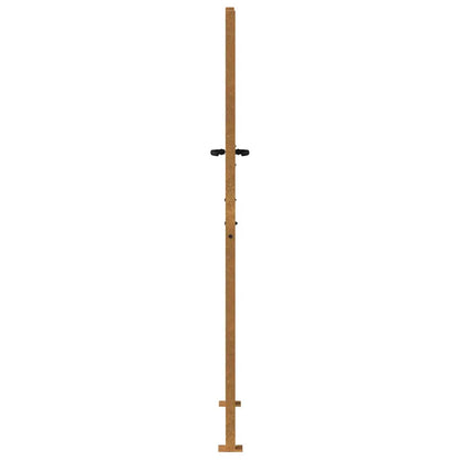 Garden Gate 100x200 cm Corten Steel Bamboo Design