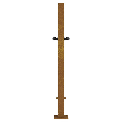 Garden Gate 100x75 cm Corten Steel Square Design