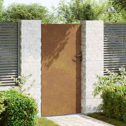 Garden Gate 85x175 cm Corten Steel