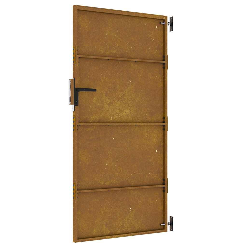 Garden Gate 85x175 cm Corten Steel
