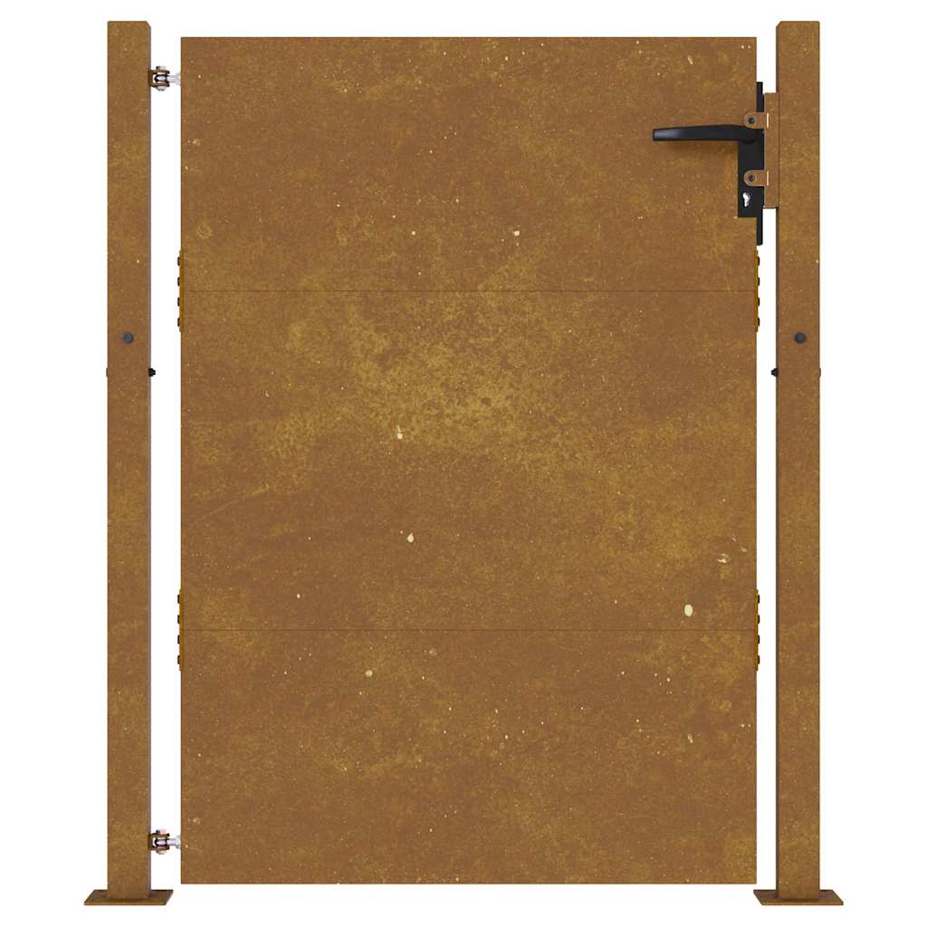Garden Gate 100x125 cm Corten Steel