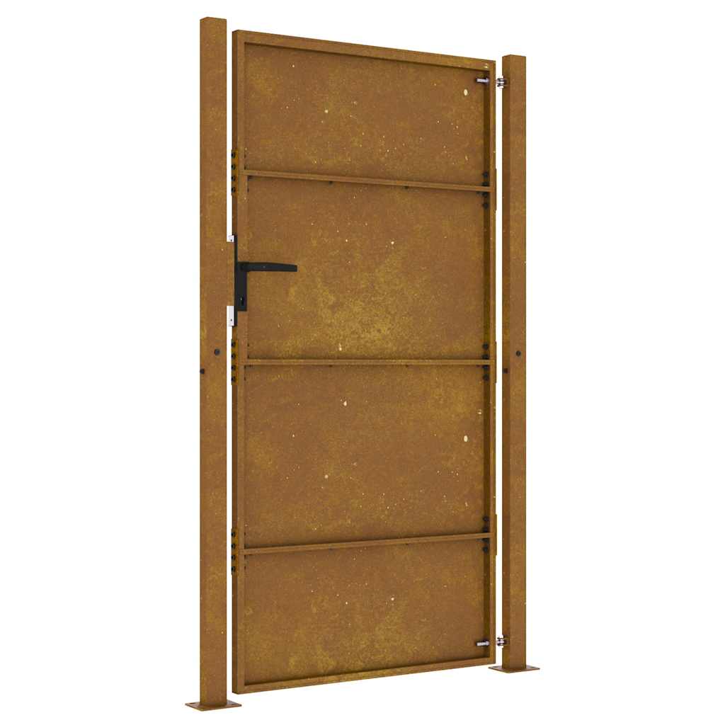 Garden Gate 100x175 cm Corten Steel