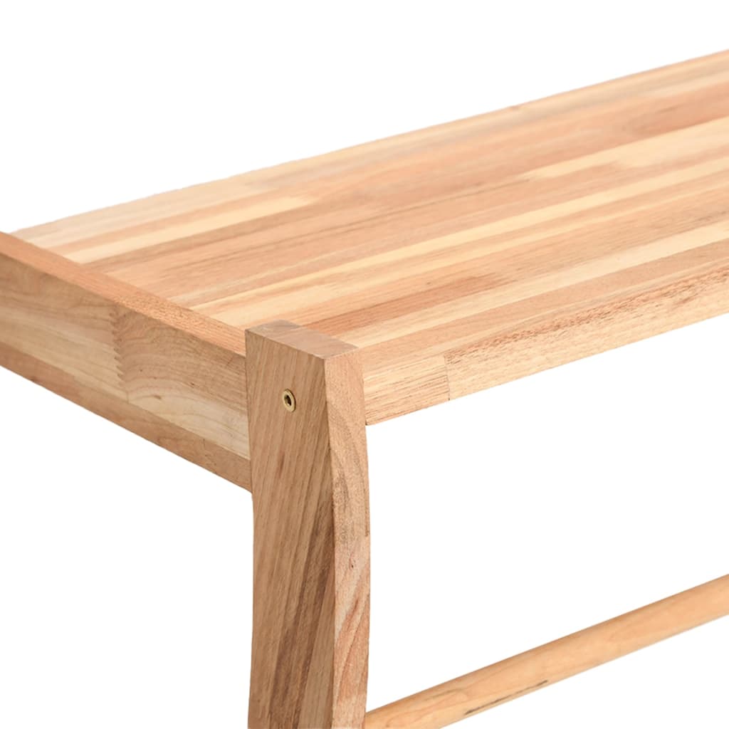 Towel Rack 60x25.5x49 cm Solid Wood Walnut