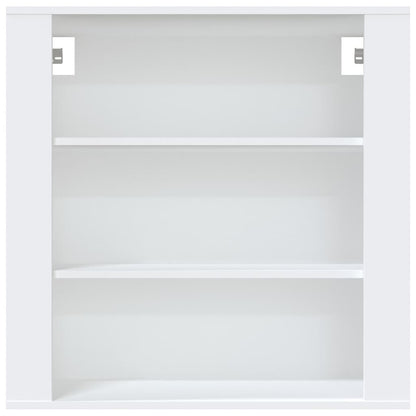 Wall Cabinet White 80x33x80 cm Engineered Wood