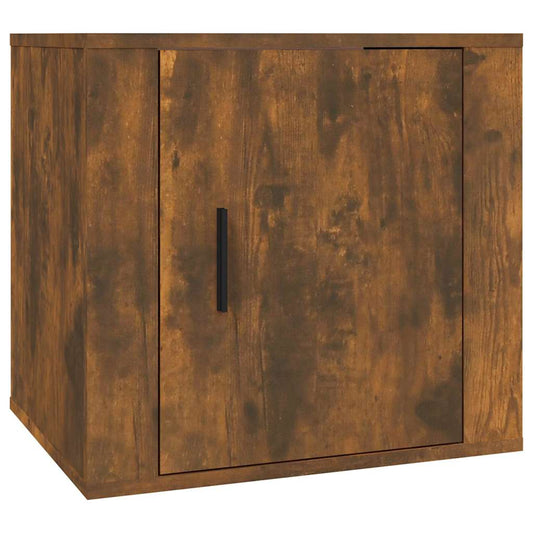 Bedside Cabinet | Smoked oak | Engineered wood | Medium | Bedside Cabinet