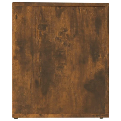 Bedside Cabinet Smoked Oak 50x39x47 cm