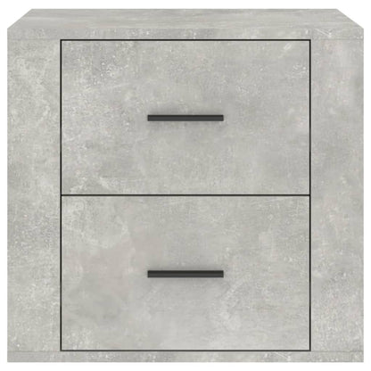 Bedside Cabinet Concrete Grey 50x39x47 cm