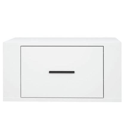 Wall-mounted Bedside Cabinets 2 pcs White 50x36x25 cm