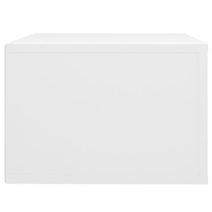 Wall-mounted Bedside Cabinets 2 pcs White 50x36x25 cm