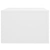 Wall-mounted Bedside Cabinets 2 pcs White 50x36x25 cm