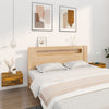 Wall-mounted Bedside Cabinets 2 pcs Smoked Oak 50x36x25 cm