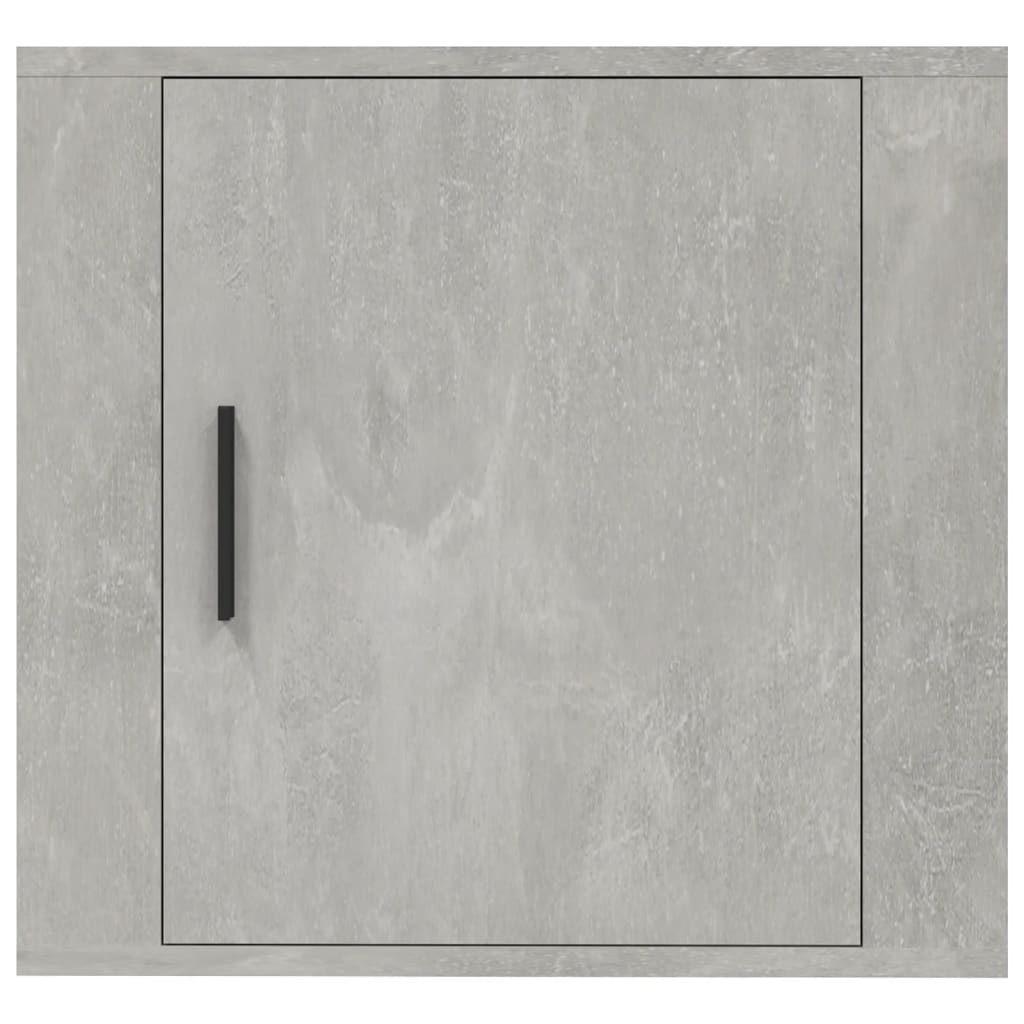 Wall-mounted Bedside Cabinet Concrete Grey 50x30x47 cm