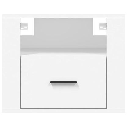 Wall-mounted Bedside Cabinets 2 pcs White 50x36x40 cm