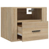 Wall-mounted Bedside Cabinets 2 pcs Sonoma Oak 50x36x40 cm