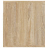 Wall-mounted Bedside Cabinets 2 pcs Sonoma Oak 50x36x40 cm