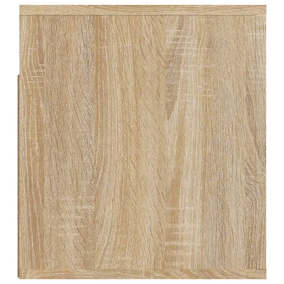 Wall-mounted Bedside Cabinets 2 pcs Sonoma Oak 50x36x40 cm