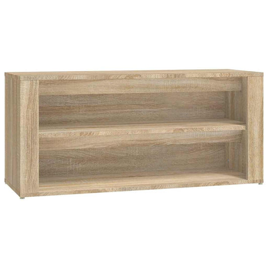 Shoe Rack | Sonoma Oak | Engineered Wood | 100x35x45 cm | Shoe Rack
