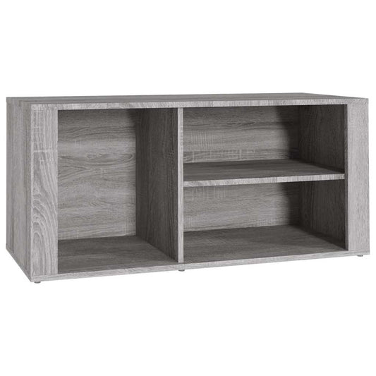 Shoe Cabinet | Grey sonoma | Engineered wood | Shoe Cabinet | Rectangular