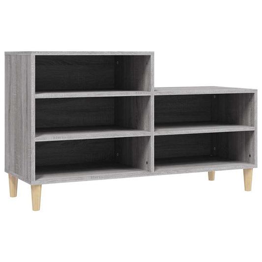 Shoe Cabinet | Grey Sonoma | Engineered Wood | Medium | Shoe Cabinet