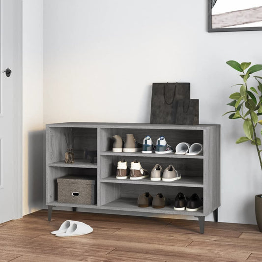 Shoe Cabinet | Grey Sonoma | Engineered wood | Medium | Shoe Cabinet