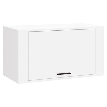 Wall-mounted Shoe Cabinet White 70x35x38 cm Engineered Wood