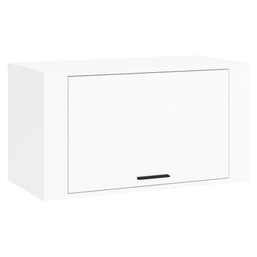 Wall-mounted Shoe Cabinet High Gloss White 70x35x38 cm Engineered Wood