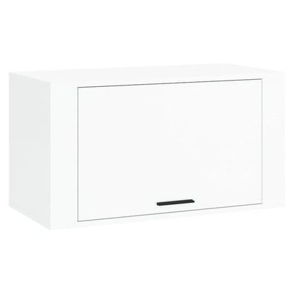 Wall-mounted Shoe Cabinet High Gloss White 70x35x38 cm Engineered Wood