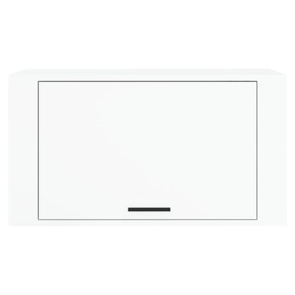 Wall-mounted Shoe Cabinet High Gloss White 70x35x38 cm Engineered Wood