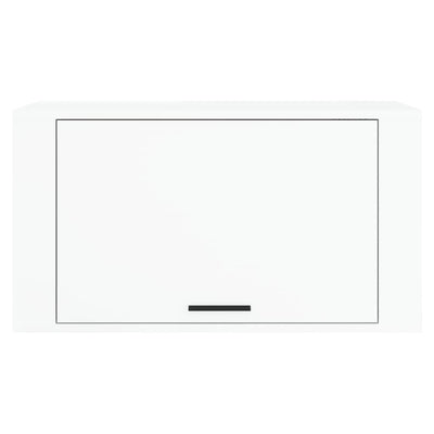 Wall-mounted Shoe Cabinet High Gloss White 70x35x38 cm Engineered Wood