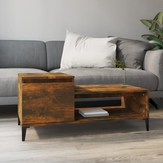 Coffee Table | Smoked oak | Engineered wood | Medium | Coffee Table
